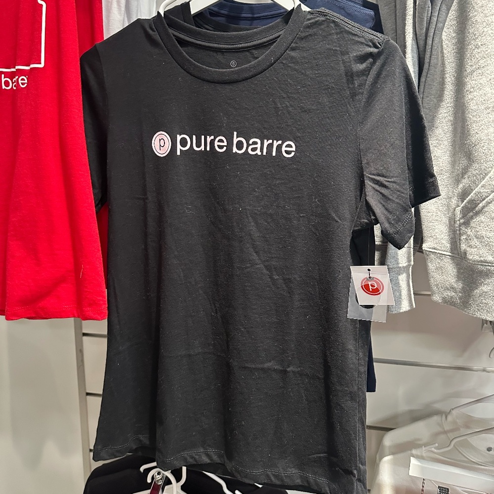Pure Barre Black Short Sleeve Tee